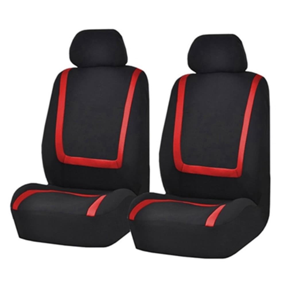 2 Front Car Seat Covers, 2mm Thick, Classic And Durable, Suitable For Small, Medium, And Large Cars, SUVs, And All Seasons