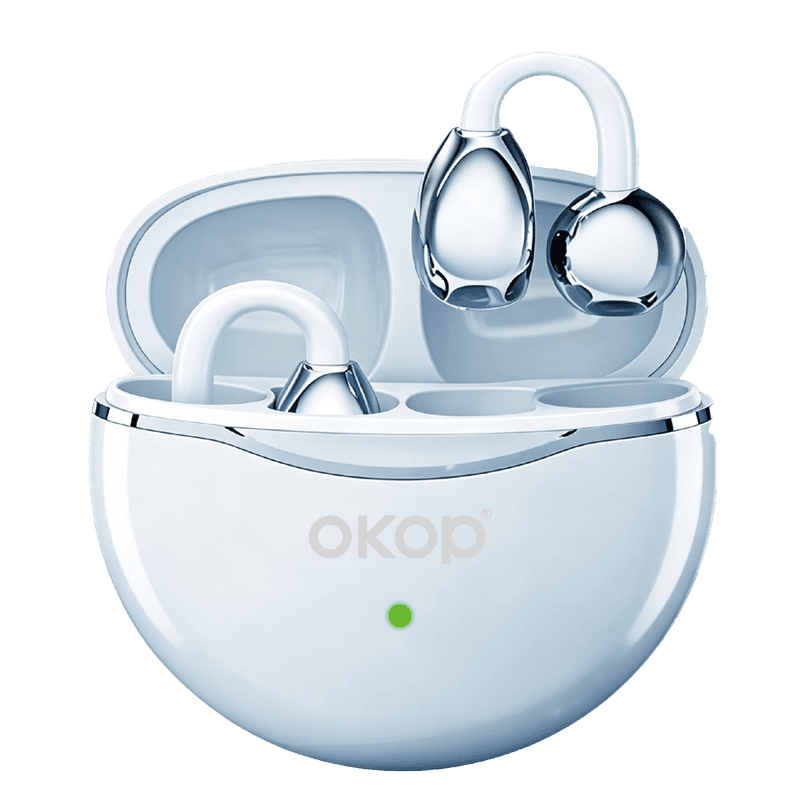 KP-115 Best-selling Wireless Bluetooth Ear-clip Headphones High-Quality Audio Low Latency For Gaming Music Factory Stock Available