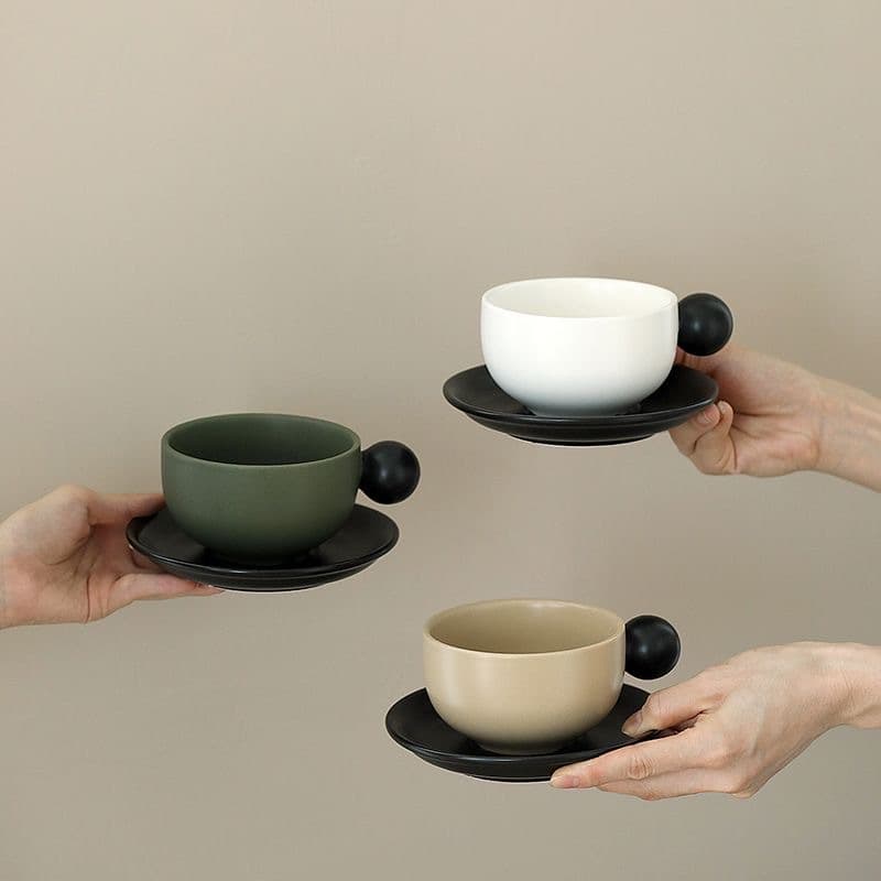 European Luxury Ceramic Coffee Set